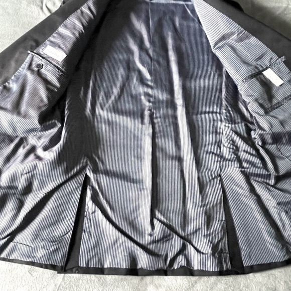 Calvin Klein Men’s Single Breast Navy Regular Fit 97% Wool Blazer Jacket 42R - Picture 8 of 8